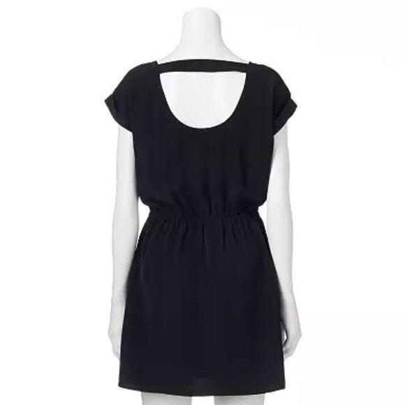 Candies Bar Back Dress in Black size Large - Picture 1 of 16